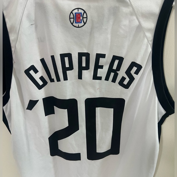 Los Angeles NBA Clippers white Jersey Promo #20 Bumble Men Size XL - Picture 5 of 6